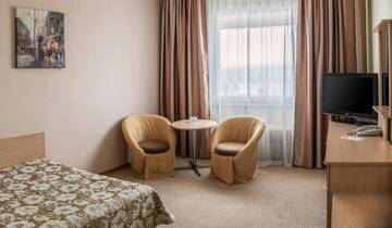 Улучшенный одноместный номер в Отеле Hotel Balkan